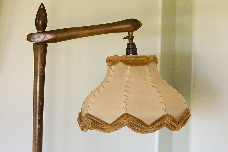 An Old Lamp at Willandra Homestead 