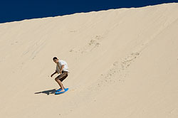 Surfing a Dune