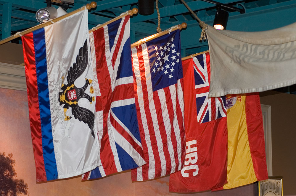 Flags on Display 